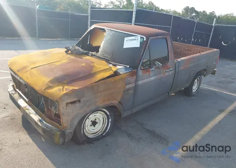 1981 Ford F100 from USA, damaged, VIN 1FTCF10E3BNB08776